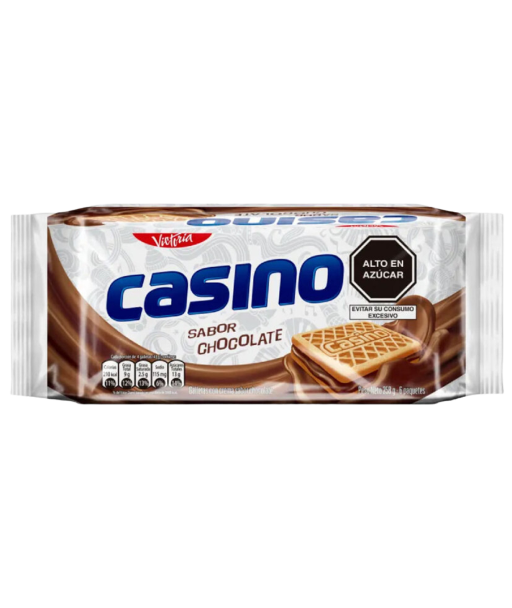 CASINO CHOCOLATE X 6 UND