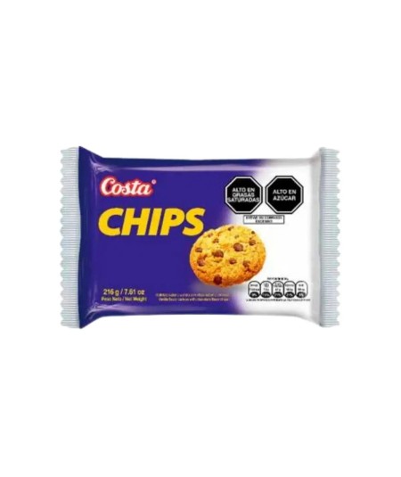 CHOCO CHIPS PACK X 6 UND