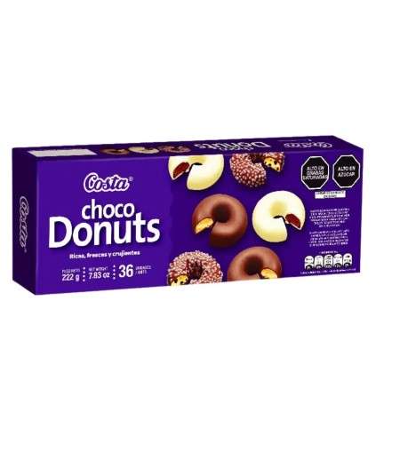 CHOCO DONUTS ESTUCHE X 222GR