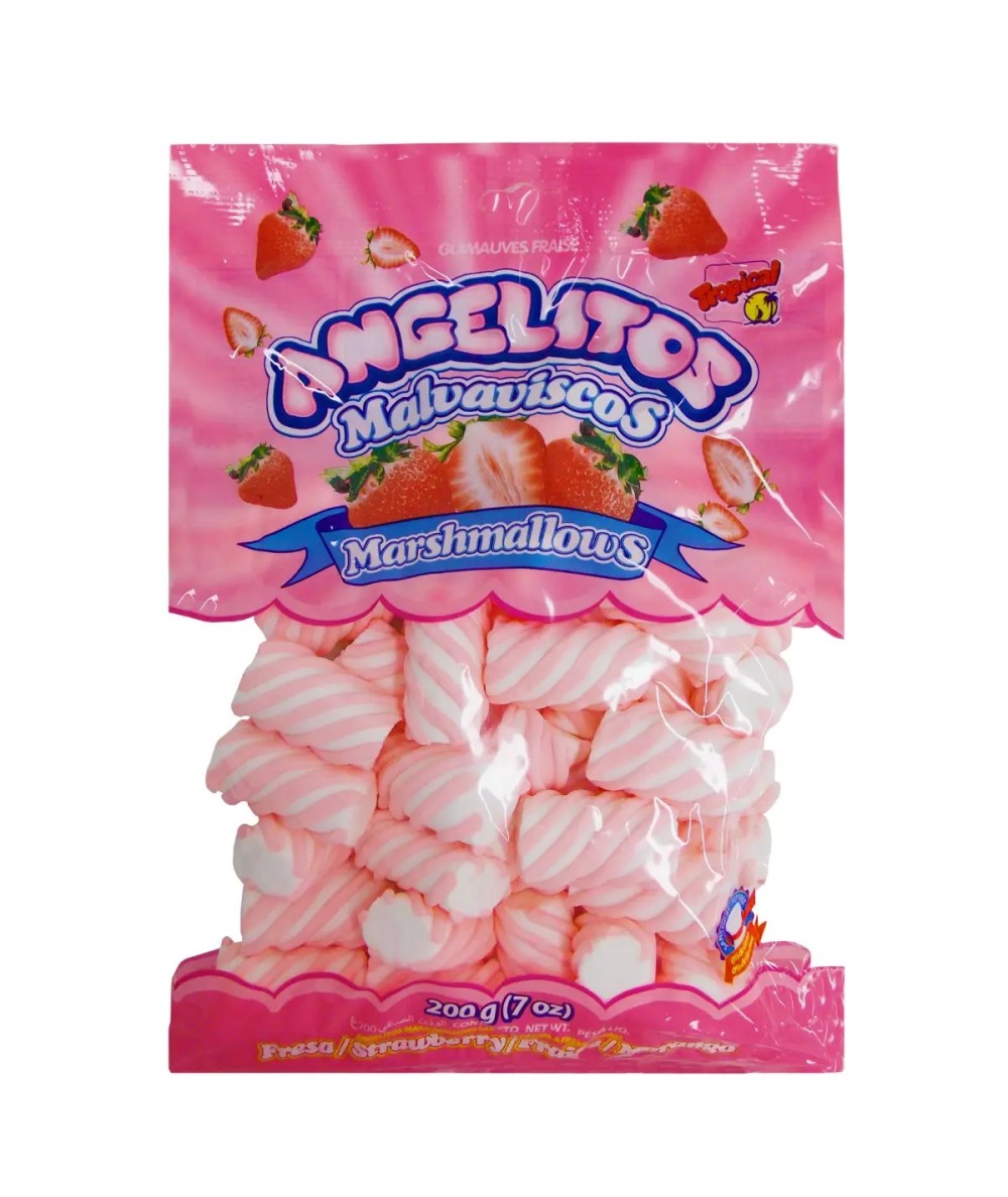 MASHMELLOW TWISTER ANGELITO ROSADO X 500 GR