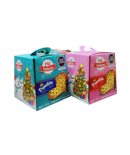 MINI PANETONCITO MIL DELICIAS TRADICIONAL X 12 UND