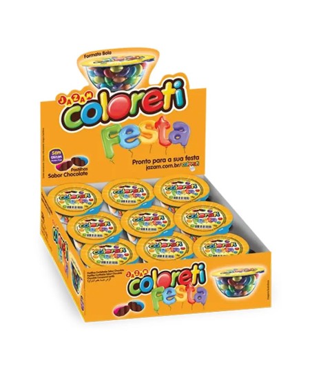 COLORETI LENTEJITAS X 18 UNIDADES