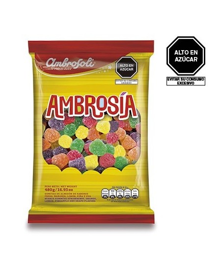 GOMA AMBROSIA X 480 GRAMOS