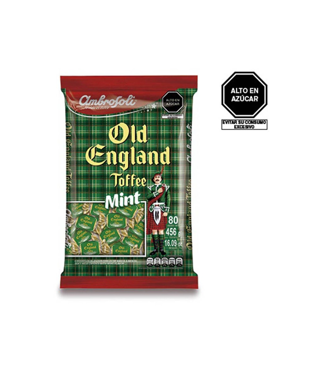 TOFFE  OLD ENGLAND MENTA X 100 UNIDADES