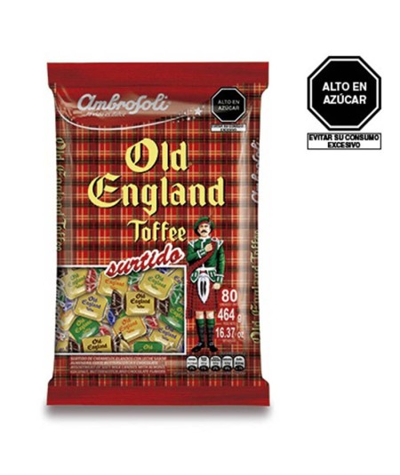 TOFFE OLD ENGLAND TOFFE X 100 UNIDADES