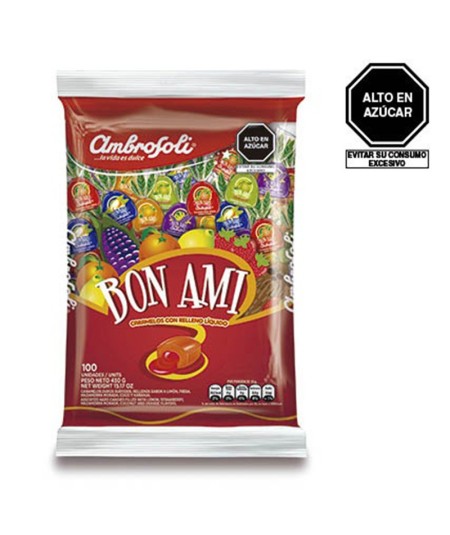 BON AMI DE FRUTA X 100 UNIDADES