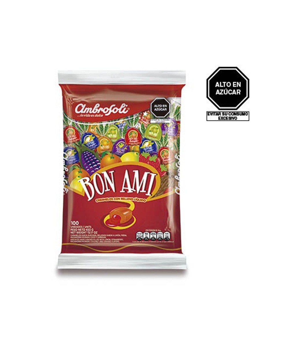 BON AMI DE FRUTA X 100 UNIDADES