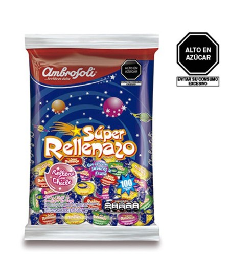 SUPER RELLENAZO X 100 UNIDADES