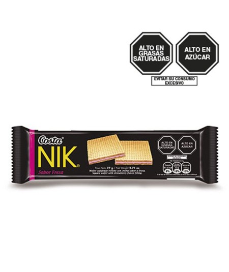 WAFER NICK DE FRESA X 6 UNIDADES