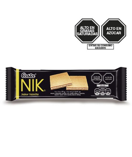 WAFER NICK DE VAINILLA X 6 UNIDADES