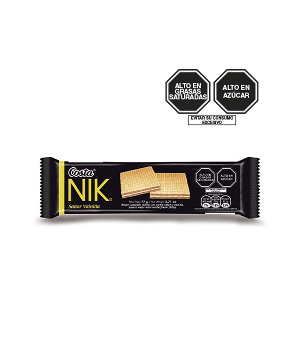 WAFER NICK DE VAINILLA X 6 UNIDADES