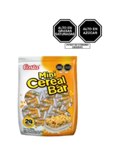 MINI CEREAL BAR X 24 UNIDADES