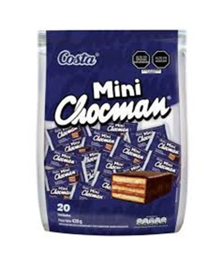 MINI CHOCMAN X 20 UNIDADES