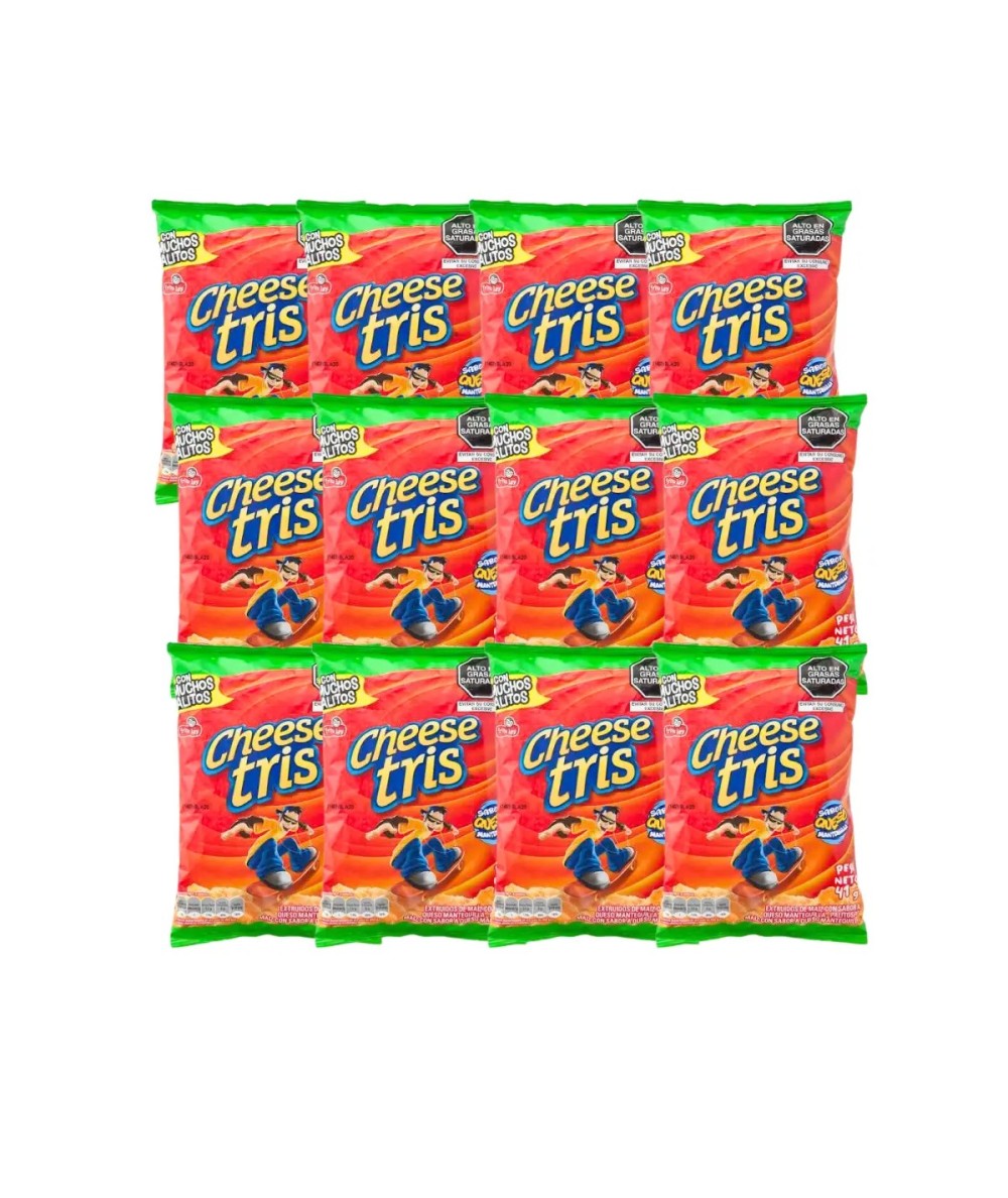 CHEESE TRIS X 12 UND