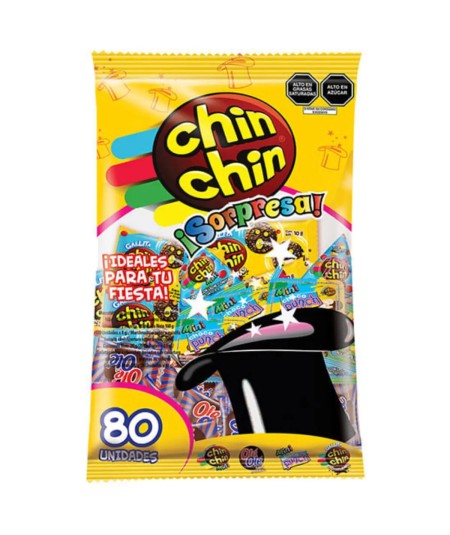 CHIN CHIN PIÑATA X 80 UND