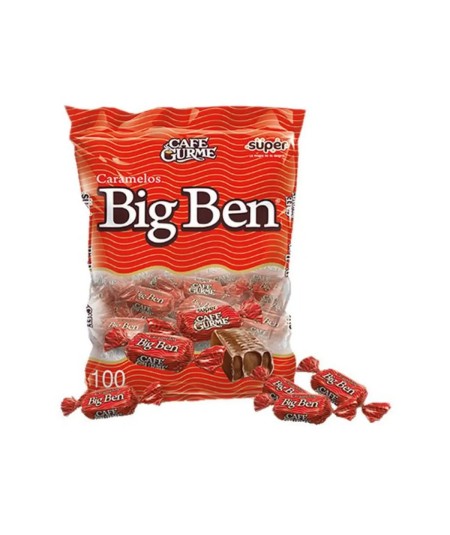 BIG BEN TOFFE CAFFE GOURMET X 100 UND