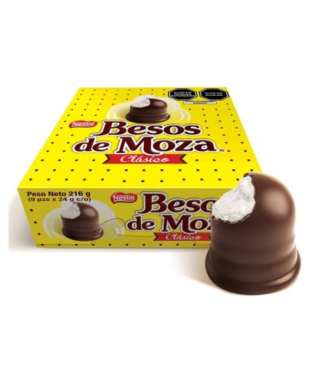 BESO DE MOZA x 9 UND
